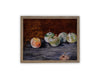 Vintage Framed Canvas Art // Framed Vintage Print // Vintage Fruit Painting // Still Life Kitchen Painting // Farmhouse print //#ST-638