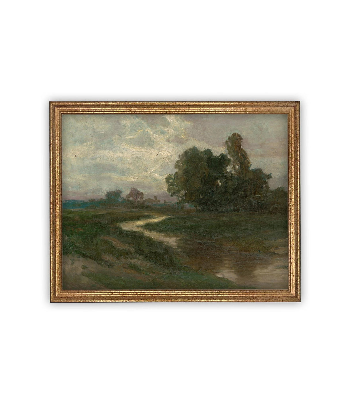 Framed Vintage Landscape Art #LAN-140