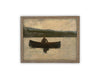 Vintage Framed Canvas Art // Framed Vintage Print // Vintage Painting // Cabin Lake House Canoe Landscape // Farmhouse print //#LAN-270