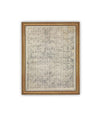 Vintage Framed Canvas Art // Framed Vintage Print // Vintage Painting // Neutral Minimalist Tapestry Art // Farmhouse print //#MSC-105