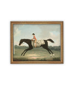 Vintage Framed Canvas Art #A-189
