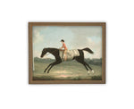 Vintage Framed Canvas Art #A-189