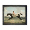 Vintage Framed Canvas Art #A-189