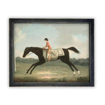 Vintage Framed Canvas Art #A-189
