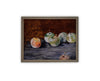 Vintage Framed Canvas Art // Framed Vintage Print // Vintage Fruit Painting // Still Life Kitchen Painting // Farmhouse print //#ST-638