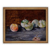 Vintage Framed Canvas Art // Framed Vintage Print // Vintage Fruit Painting // Still Life Kitchen Painting // Farmhouse print //#ST-638