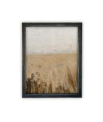 Vintage Framed Canvas Art // Framed Vintage Print // Vintage Painting // Fall Landscape //Farmhouse print //#LAN-271