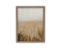 Vintage Framed Canvas Art // Framed Vintage Print // Vintage Painting // Fall Landscape //Farmhouse print //#LAN-271