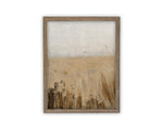 Vintage Framed Canvas Art // Framed Vintage Print // Vintage Painting // Fall Landscape //Farmhouse print //#LAN-271