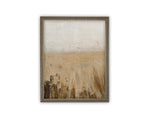 Vintage Framed Canvas Art // Framed Vintage Print // Vintage Painting // Fall Landscape //Farmhouse print //#LAN-271