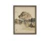 Vintage Framed Canvas Art // Framed Vintage Print // Vintage Painting // Muted Landscape Print // Farmhouse print //#LAN-273