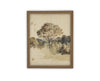 Vintage Framed Canvas Art // Framed Vintage Print // Vintage Painting // Muted Landscape Print // Farmhouse print //#LAN-273