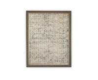 Vintage Framed Canvas Art // Framed Vintage Print // Vintage Painting // Neutral Minimalist Tapestry Art // Farmhouse print //#MSC-105