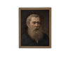 Vintage Framed Canvas Art // Framed Vintage Print // Vintage Painting // Vintage Portrait of a Man// Farmhouse print //#P-554