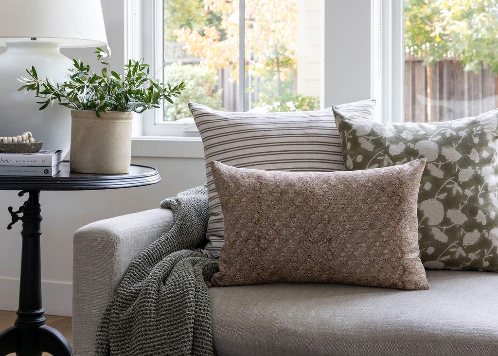 Designer "Rozel" Pillow Cover