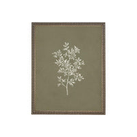 Framed Vintage Botanical Sketch Print: Farmhouse Canvas Art #ST-169