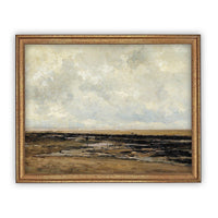 READY to SHIP 18X24 Vintage Framed Canvas Art #LAN-152
