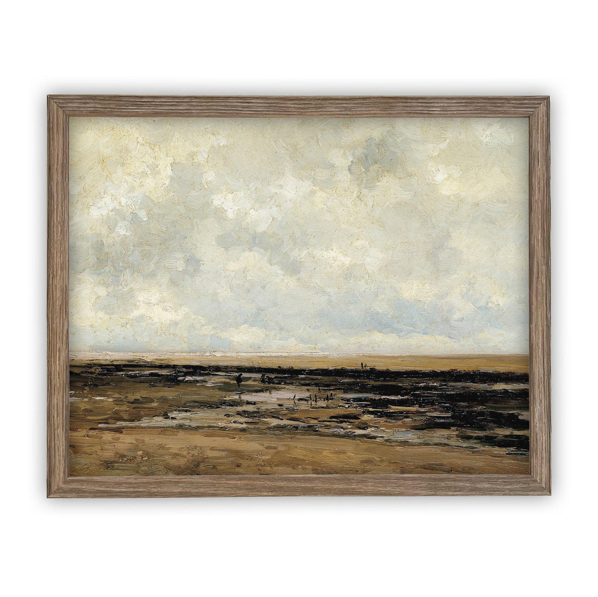 READY to SHIP 18X24 Vintage Framed Canvas Art #LAN-152