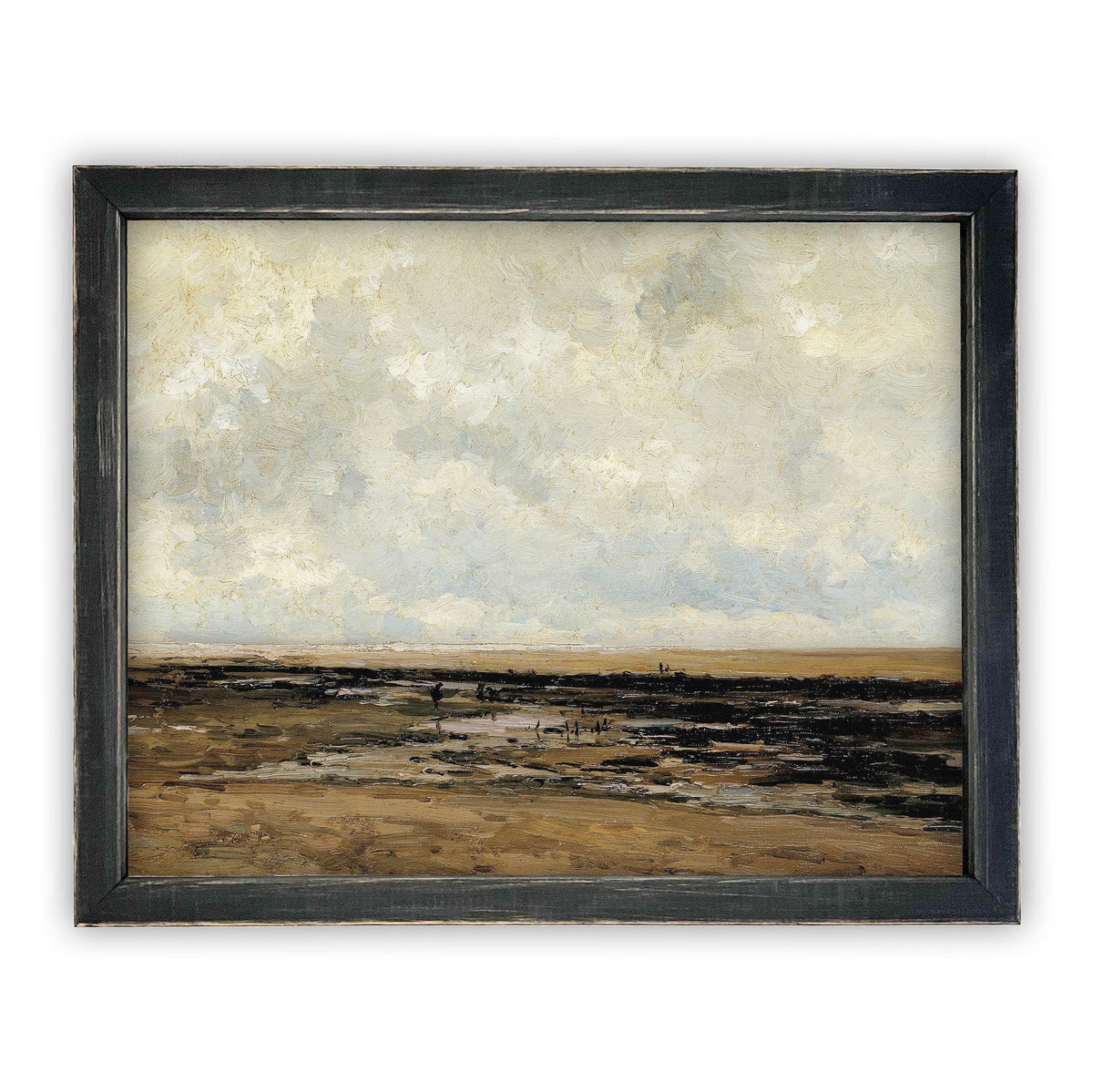 READY to SHIP 18X24 Vintage Framed Canvas Art #LAN-152