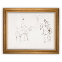 Framed Canvas Art #A-131