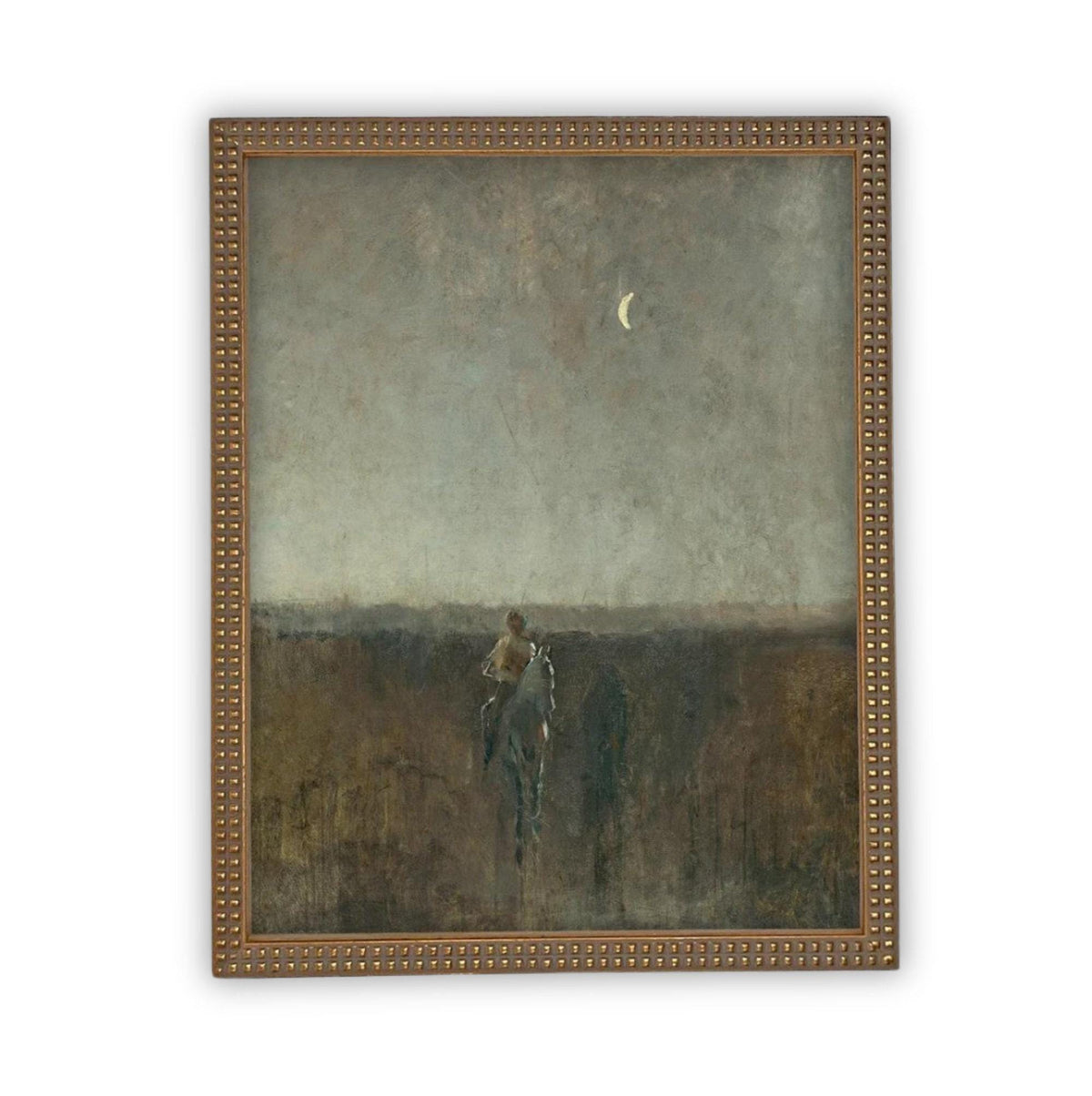 READY to SHIP 11X14 Vintage Framed Canvas Art #LAN-217