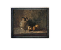 Vintage Framed Canvas Art #ST-633