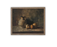 Vintage Framed Canvas Art #ST-633