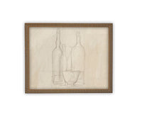 Vintage Framed Canvas Art #ST-623