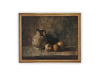 Vintage Framed Canvas Art #ST-633