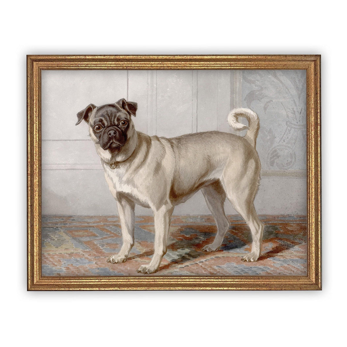 Framed Canvas Art #A-114