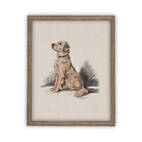 Framed Canvas Art #A-107