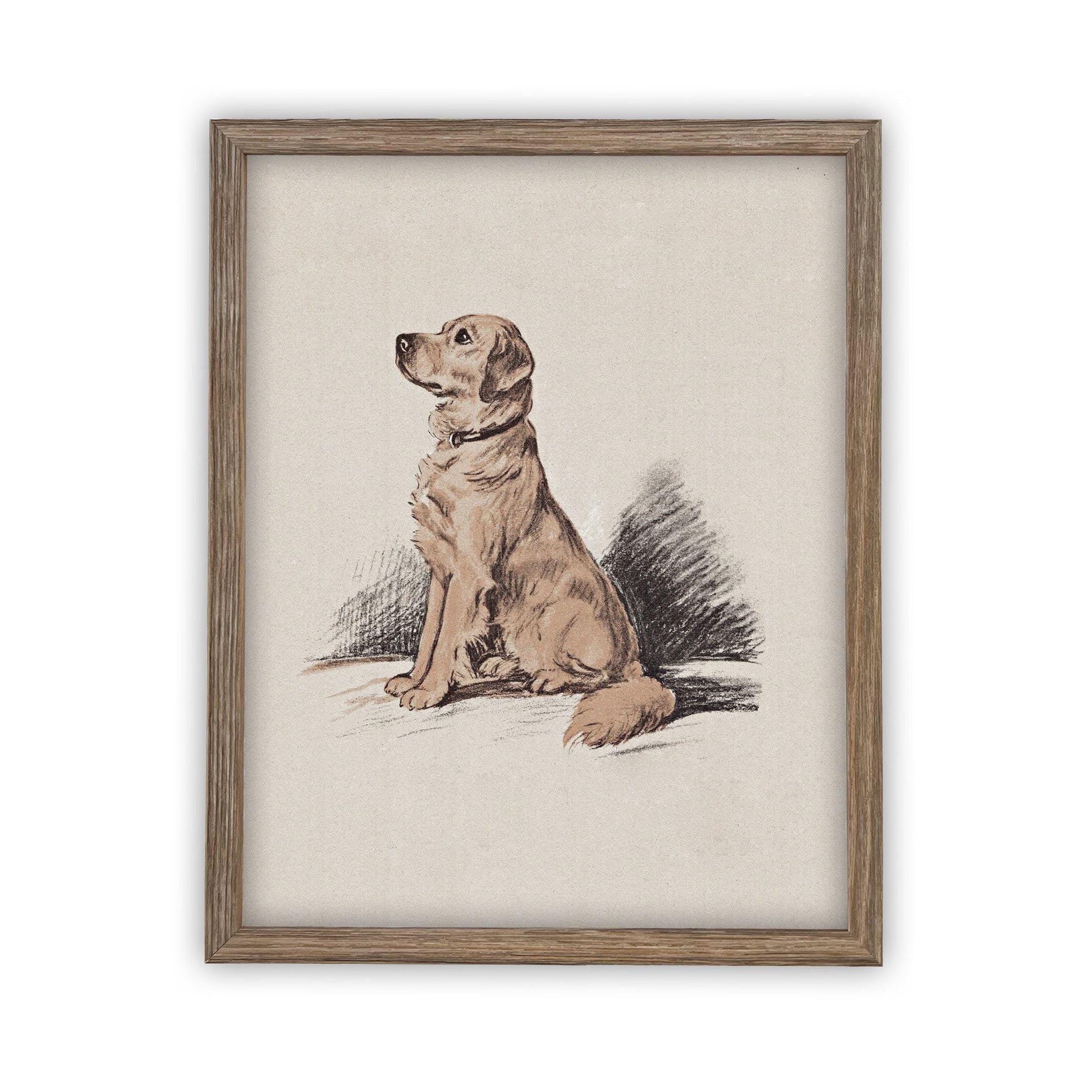 Framed Canvas Art #A-107