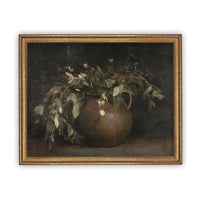 Vintage Framed Canvas Art #BOT-164