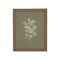 Framed Vintage Botanical Print on Canvas #ST-169