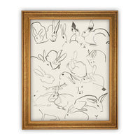Framed Canvas Art Farmhouse print #A-140