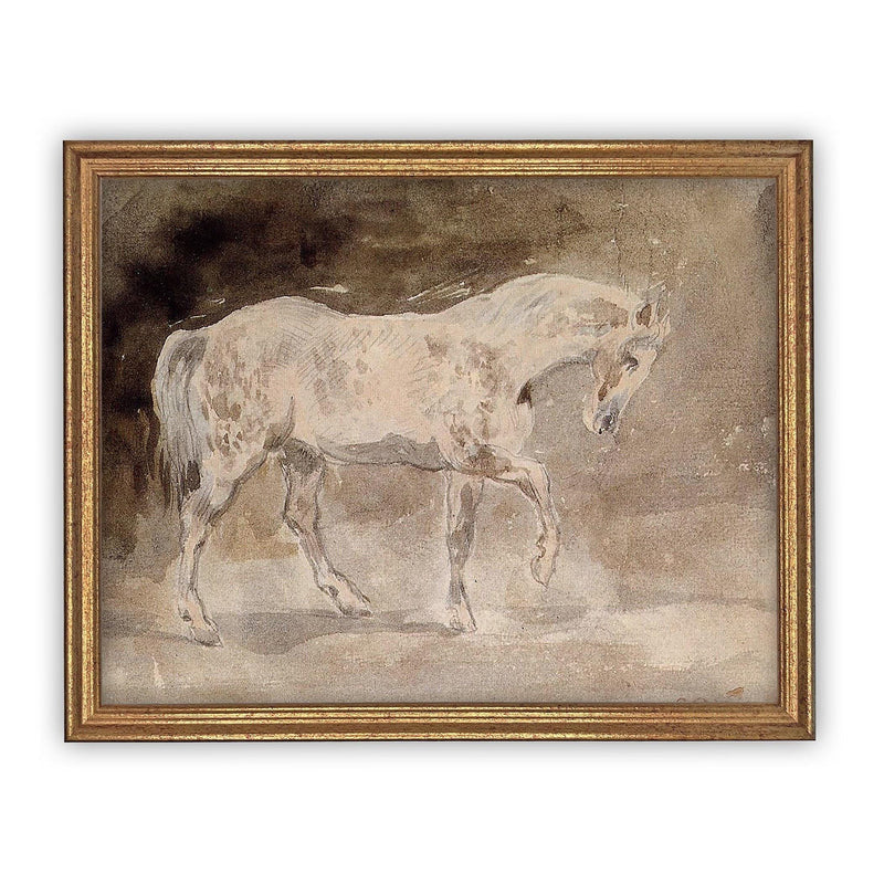 Framed Horse Art #A-126