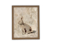Vintage Framed Canvas Art #A-171