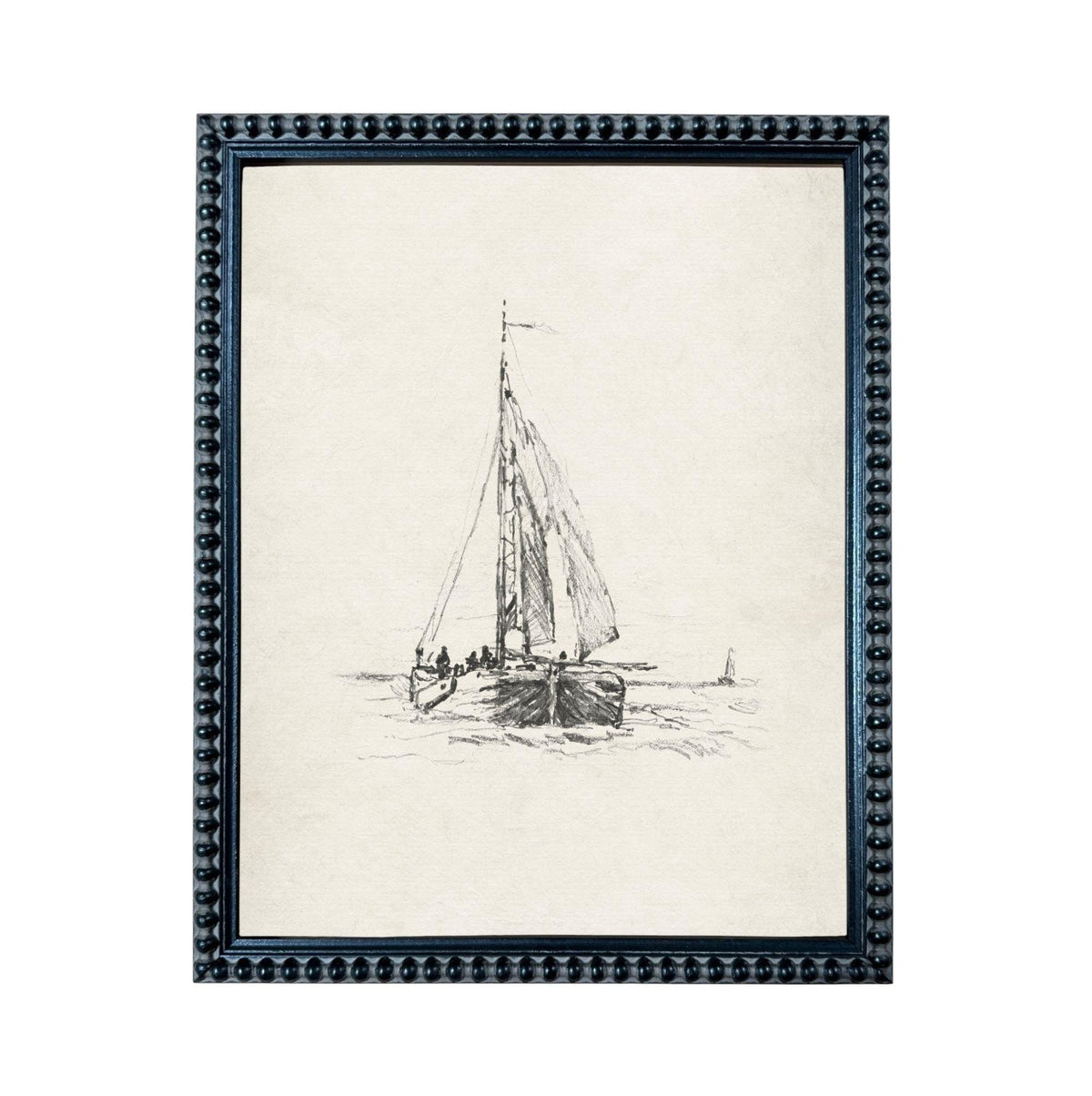Vintage Framed Canvas Art #COAS-143