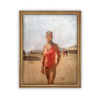 Vintage Framed Canvas Art #COAS-130