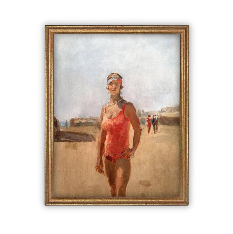 Vintage Framed Canvas Art #COAS-130