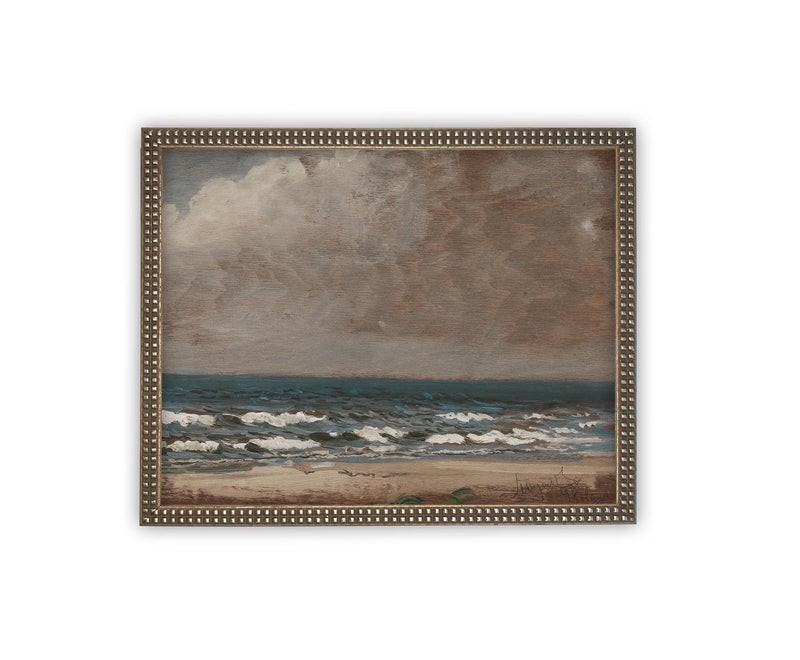 Vintage Framed Canvas Art #COAS-140