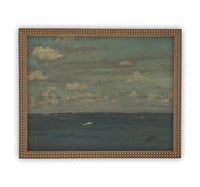 Vintage Framed Canvas Art #COAS-157