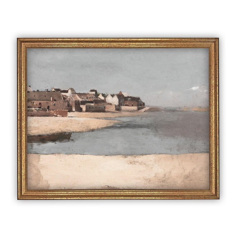 Vintage Framed Canvas Art #COAS-159