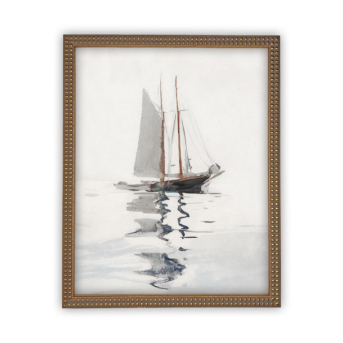 Vintage Framed Canvas Art #COAS-202