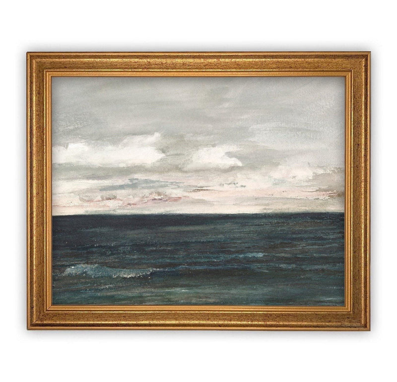 Vintage Framed Canvas Art #COAS-151