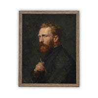 Framed Vintage Portrait of a Man #P-511