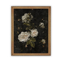 Framed Canvas Art Still Life Botanical #BOT-104