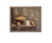 Vintage Framed Canvas Art #ST-634