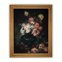 Framed Canvas Art #BOT-101