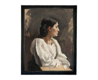 Framed Vintage Woman Portrait #P-557